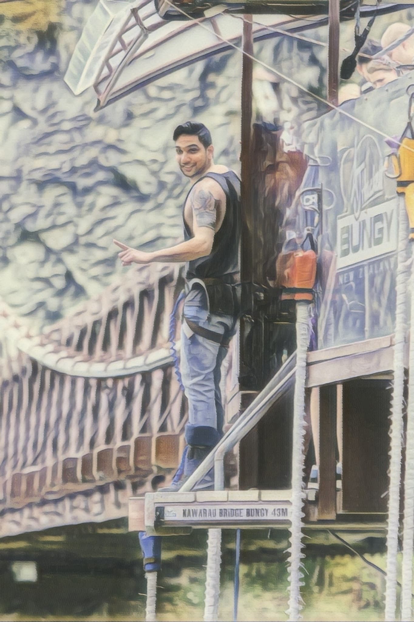 Bungy jumping experience