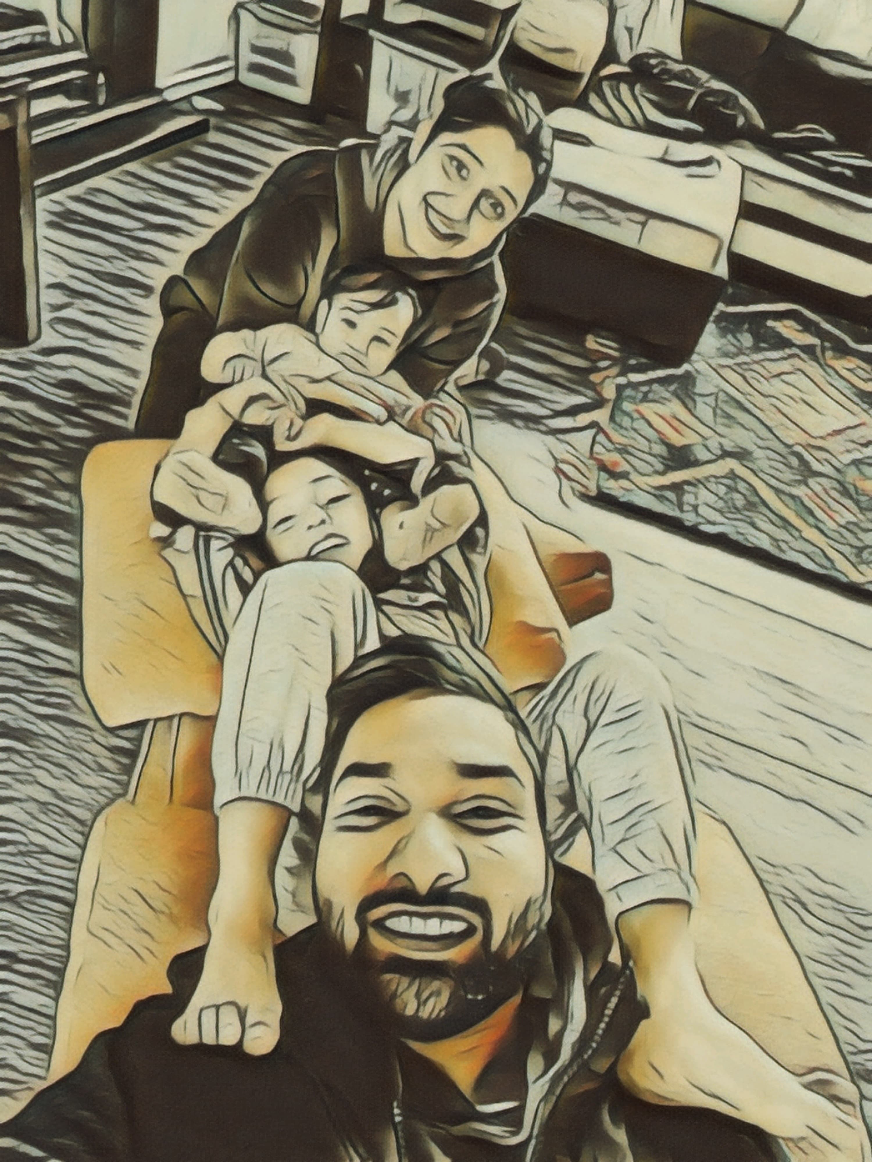 Family time with my kids